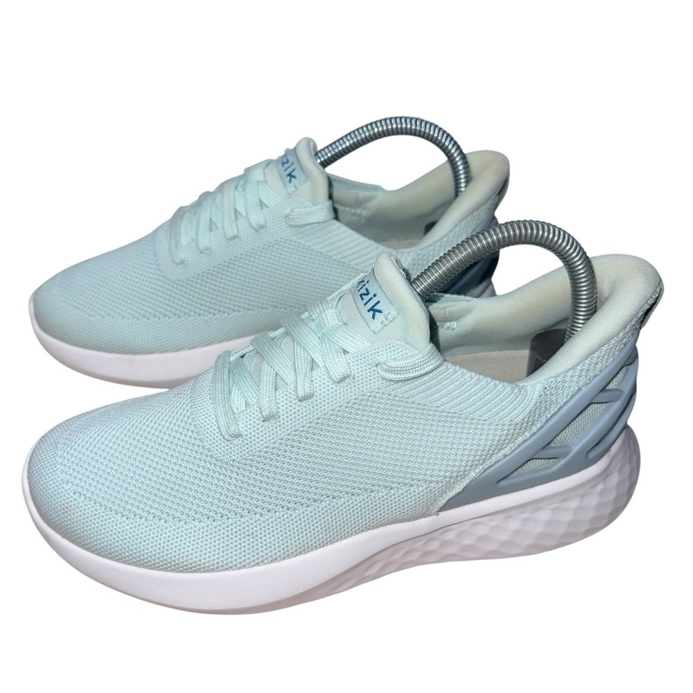 Kizik Athens Women's Magical Mint Green Sneakers Size 7 Slip-On Shoes Handsfree